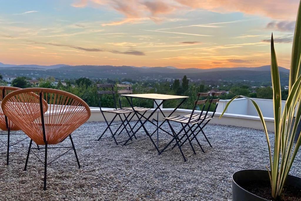 L'oree Cevenole, & Panorama D'exception Apartment Saint Julien Les Rosiers